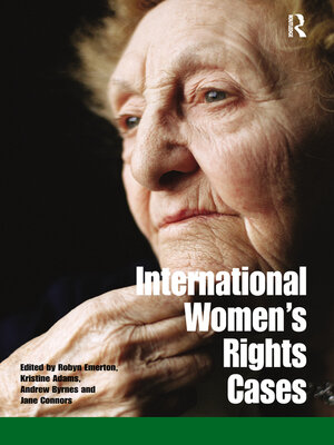 cover image of International Women's Rights Cases
